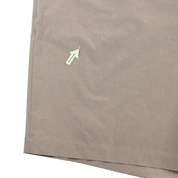 Vineyard Vines Mens Size 52 Performance Breaker Outdoor Shorts Brown Khaki - Picture 9 of 12